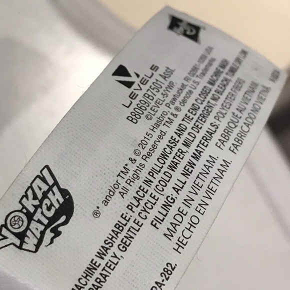 NWT Yo-kai Watch Plush Figure Hasbro Cat funny HUGE Plushie!! Jibanyan Plush - Picture 5 of 6